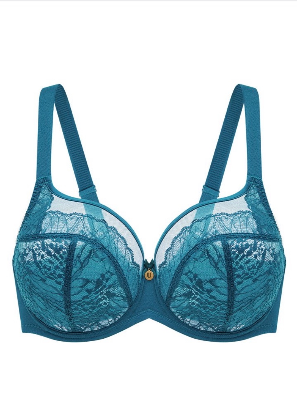 46K Teal Lace Flexwire Bra